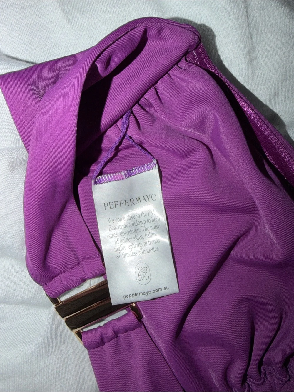 Peopermayo Kivara Bikini Top - Violetta